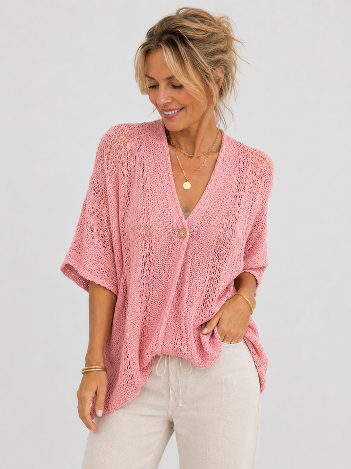 Calista | Elegant Knitted Shirt