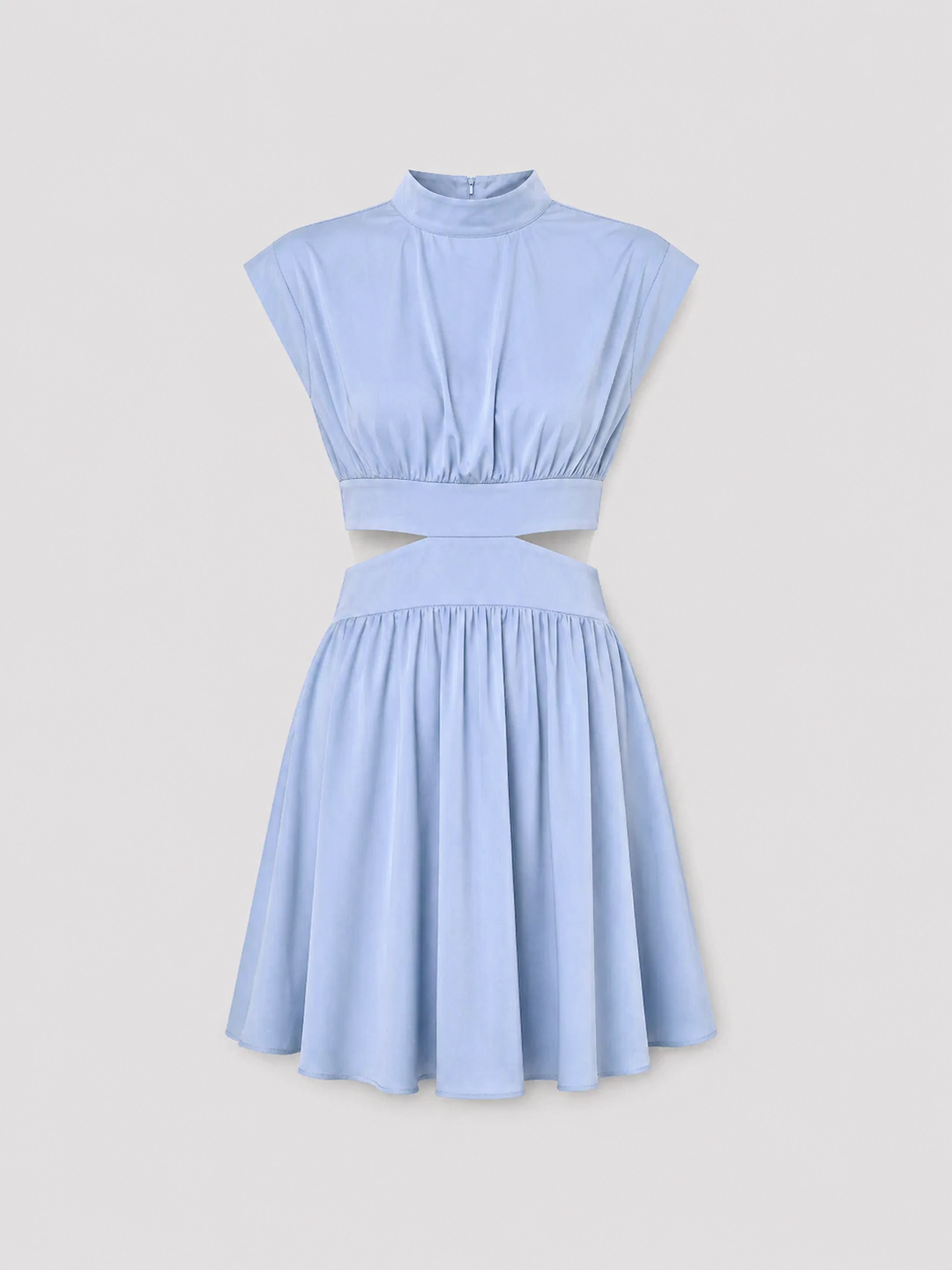 Isla High-Neck Cutout Mini Dress