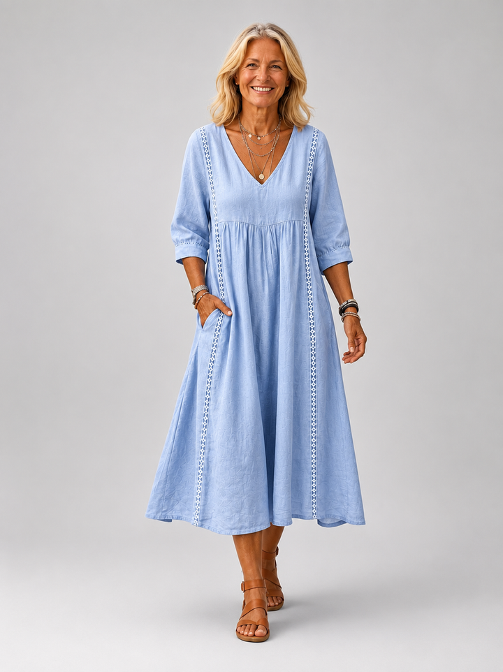 Carmen | Elegant Midi Dress