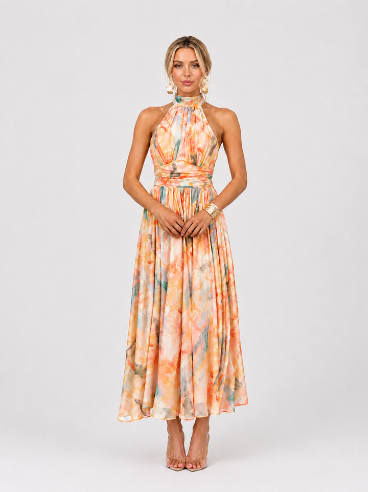 Ava™ | Printed Maxi Dress